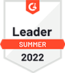 G2 2022 summer leader badge