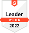 G2 2022 winter leader badge